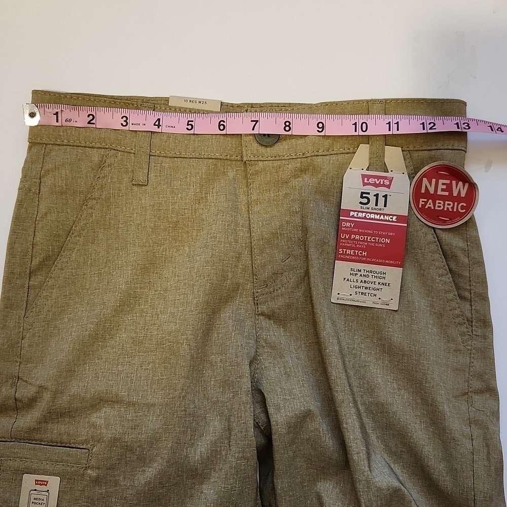 Levi's 511 Boys Size 10 Reg Slim Performance Shorts - Picture 6 of 11